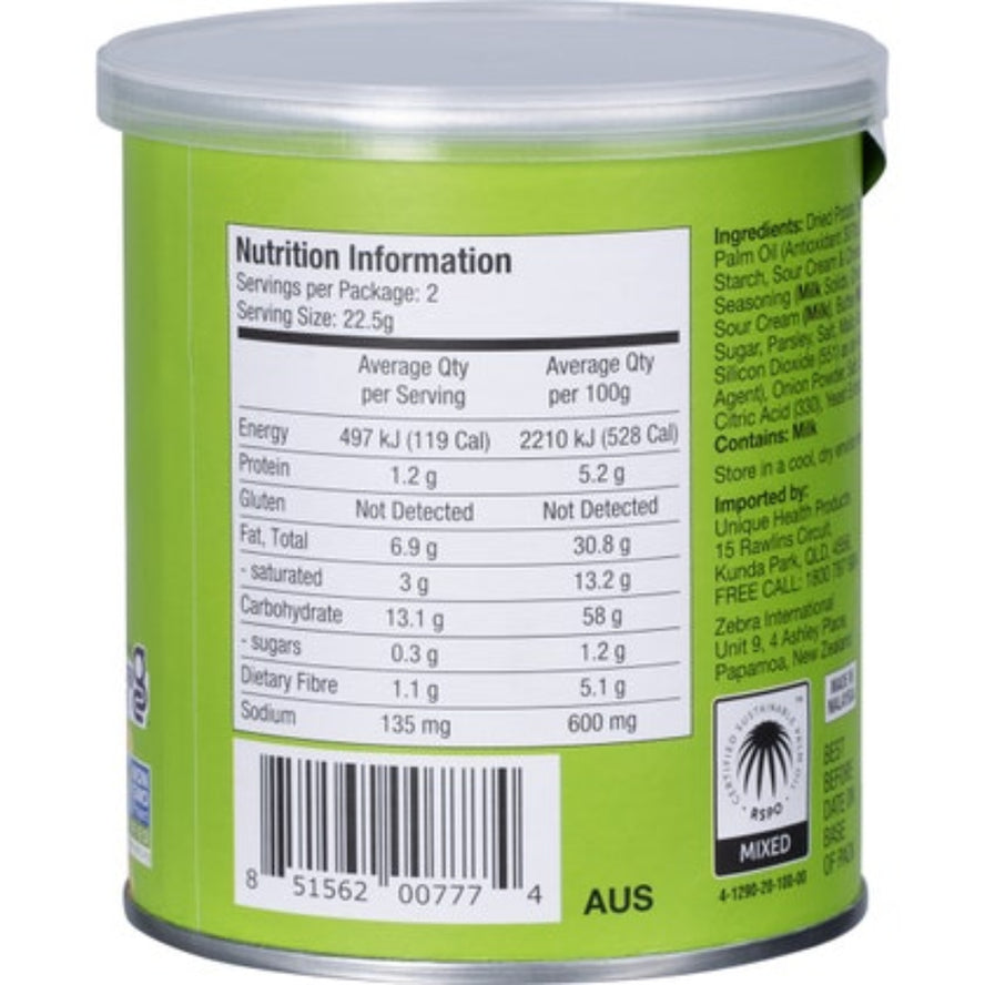 The Good Crisp Company Potato Crisps Sour Cream & Chives