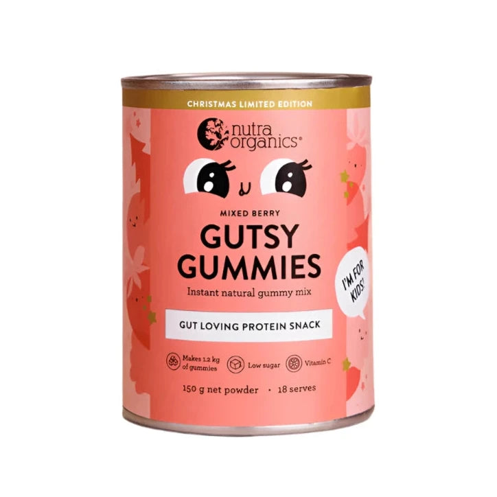 Nutra Organics Mixed Berry Gutsy Gummies 150g