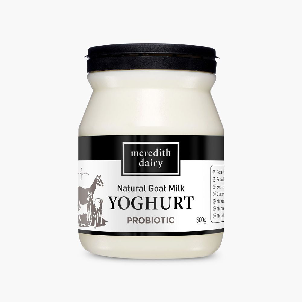 Meredith Goat Yoghurt Black 500g