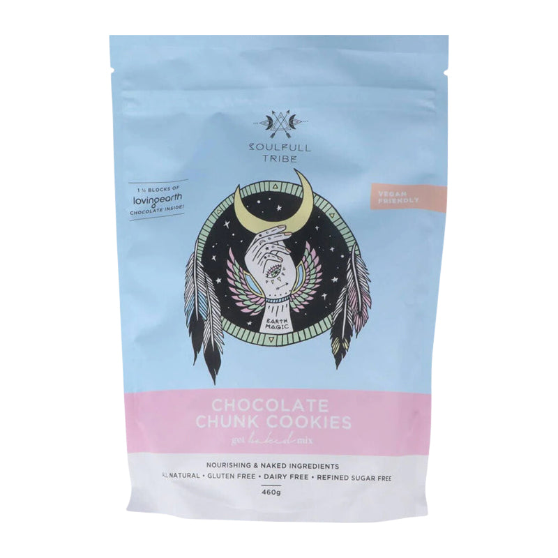 Soulfull Tribe Get Baked Choc Chunk Cookies 460g