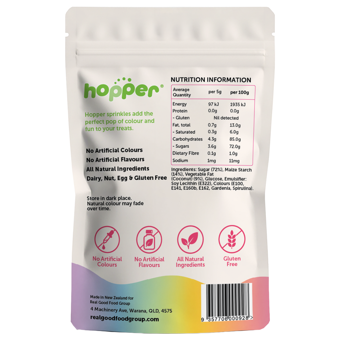 Hopper Hundreds & Thousands (100's & 1000's) Rainbow 100g