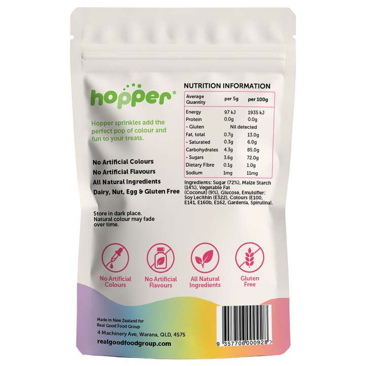 Hopper Hundreds & Thousands (100's & 1000's) Rainbow 100g