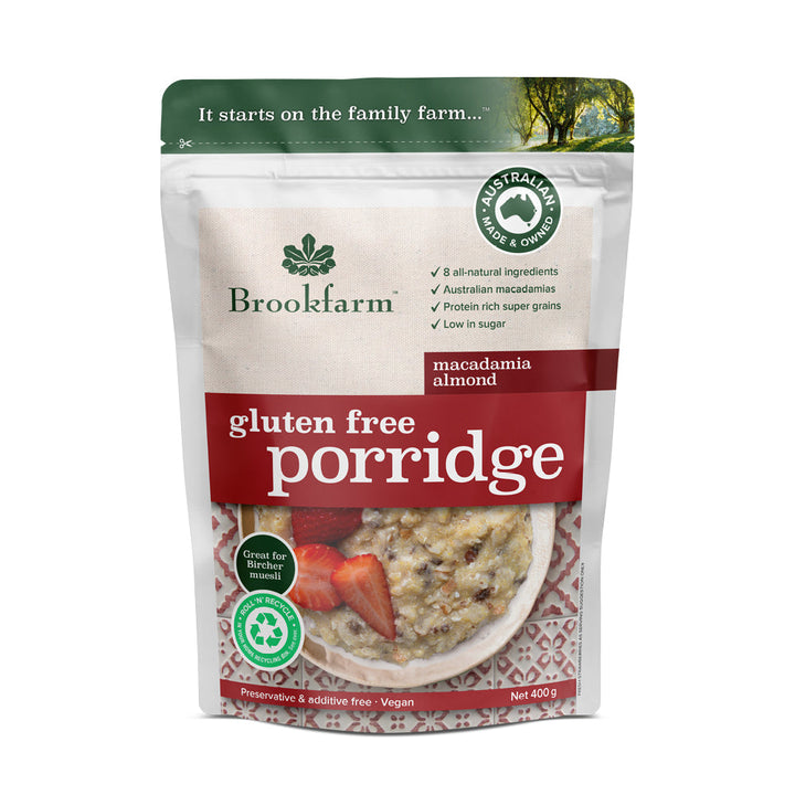 Brookfarm Gluten Free Porrij 400g