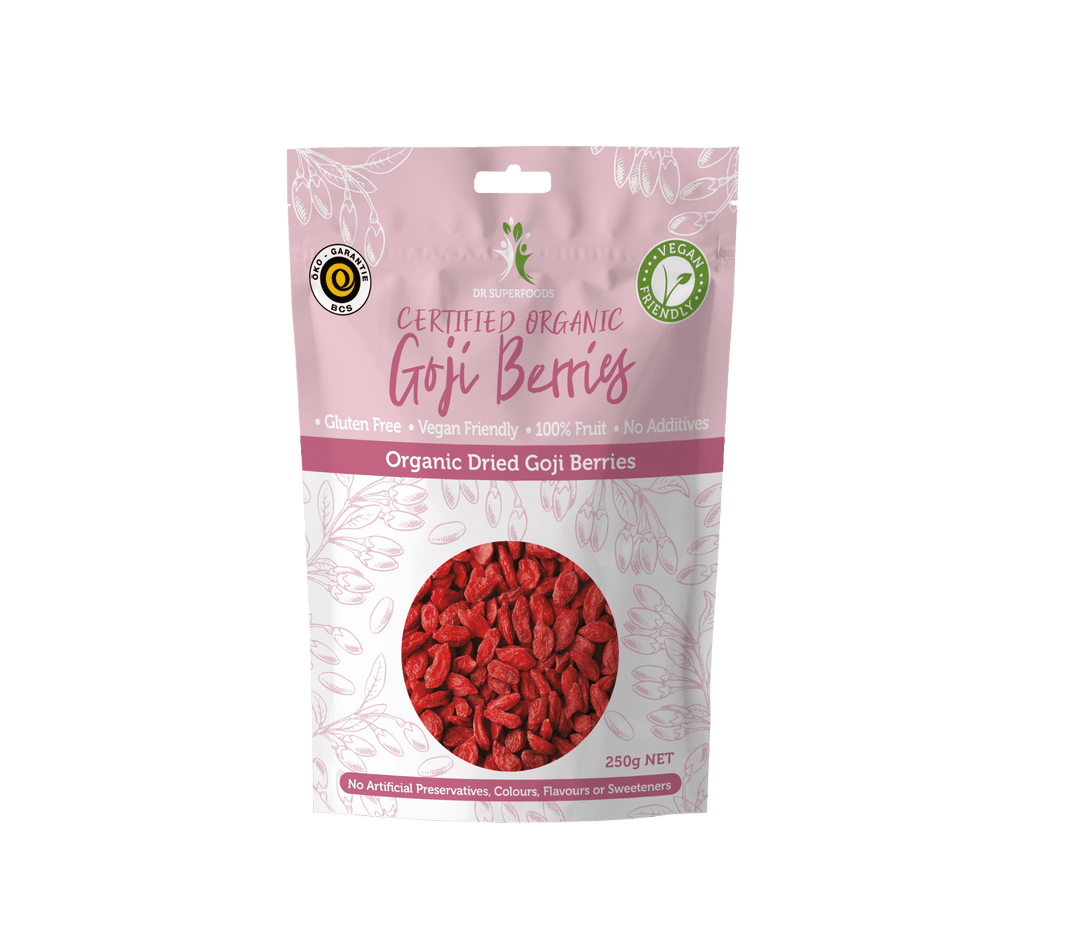 Dr Superfoods Dried Goji Berries Certified Organic