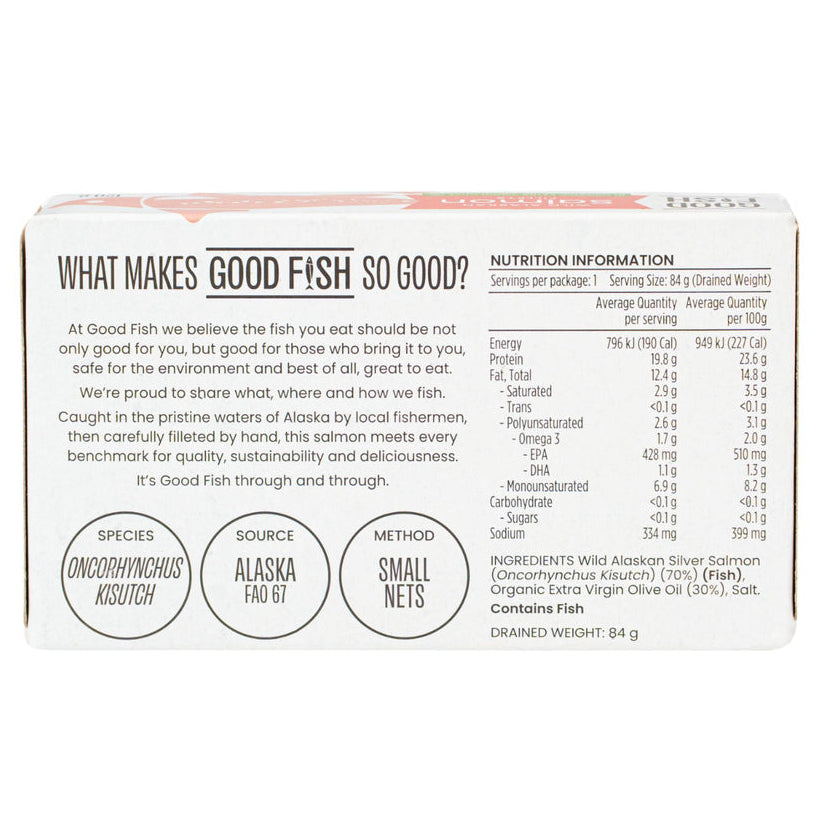 Good Fish Salmon In Olive Oil