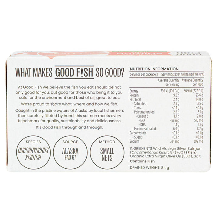 Good Fish Salmon In Olive Oil
