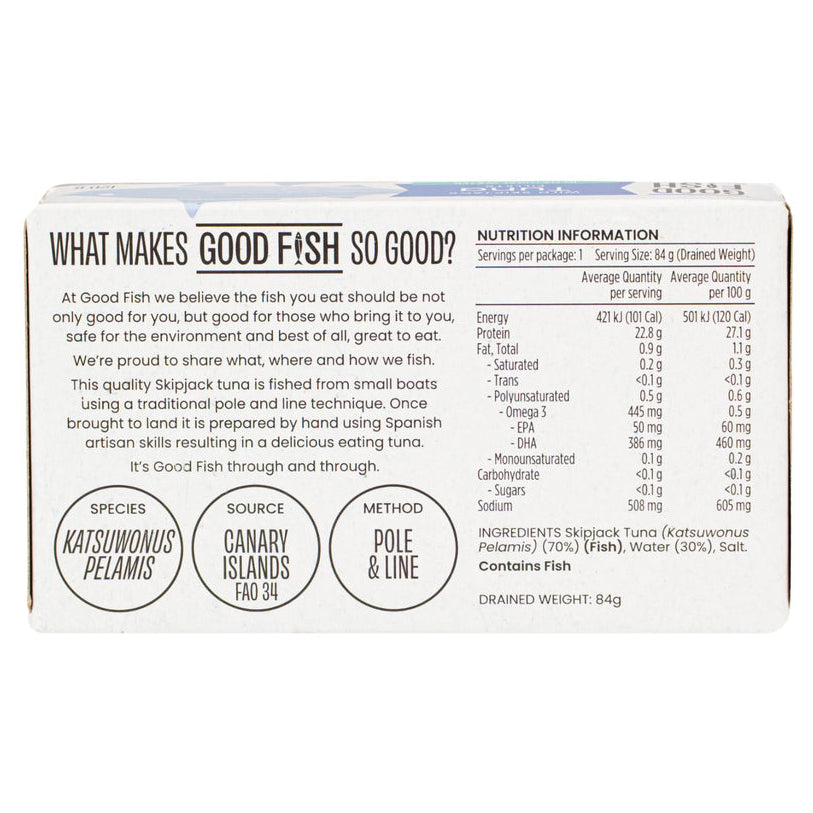 Good Fish Skipjack Tuna In Brine