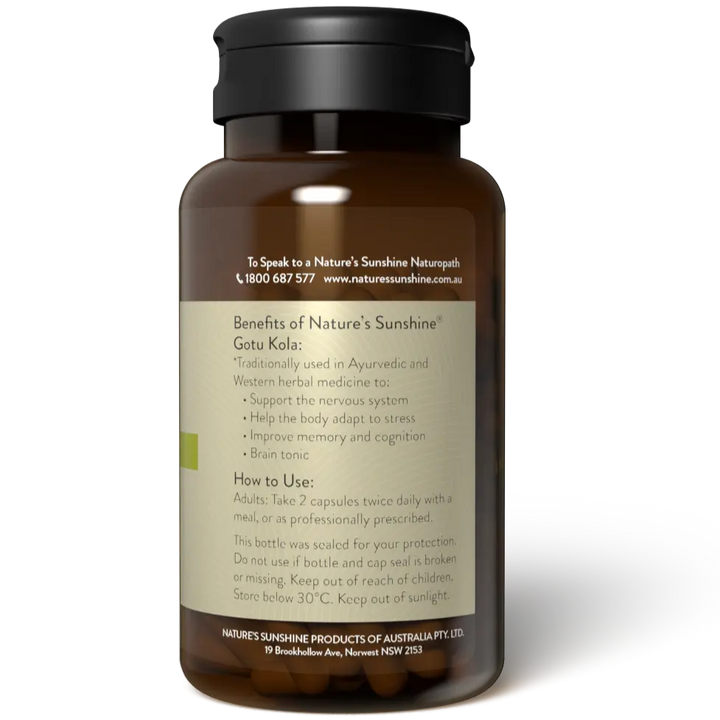 Natures Sunshine Gotu Kola 100c