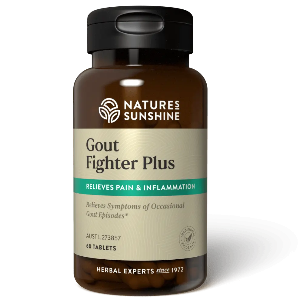 Natures Sunshine Gout Fighter Plus 60t