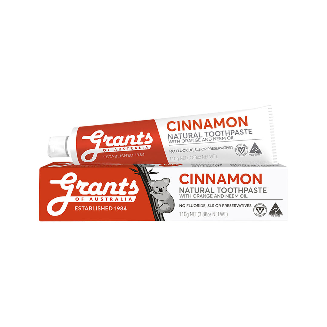Grants Cinnamon Natural Toothpaste 110g