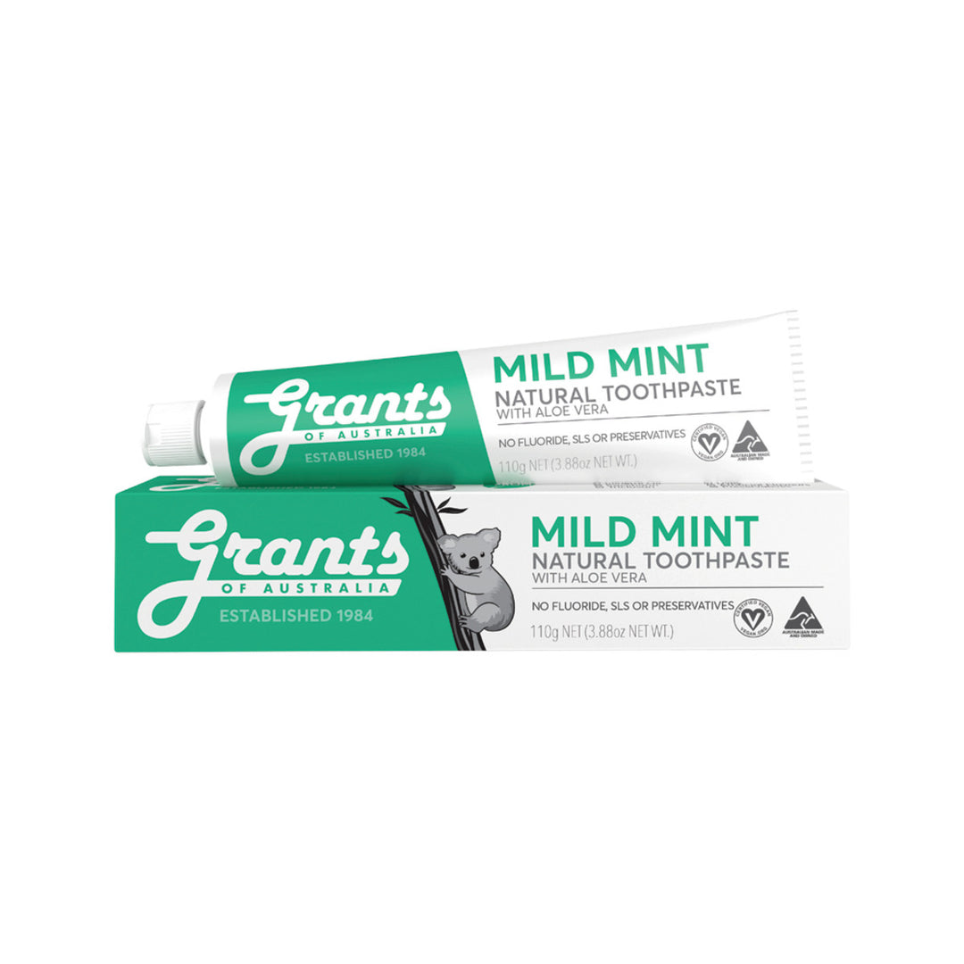 Grants Mild Mint Green Toothpaste 110g