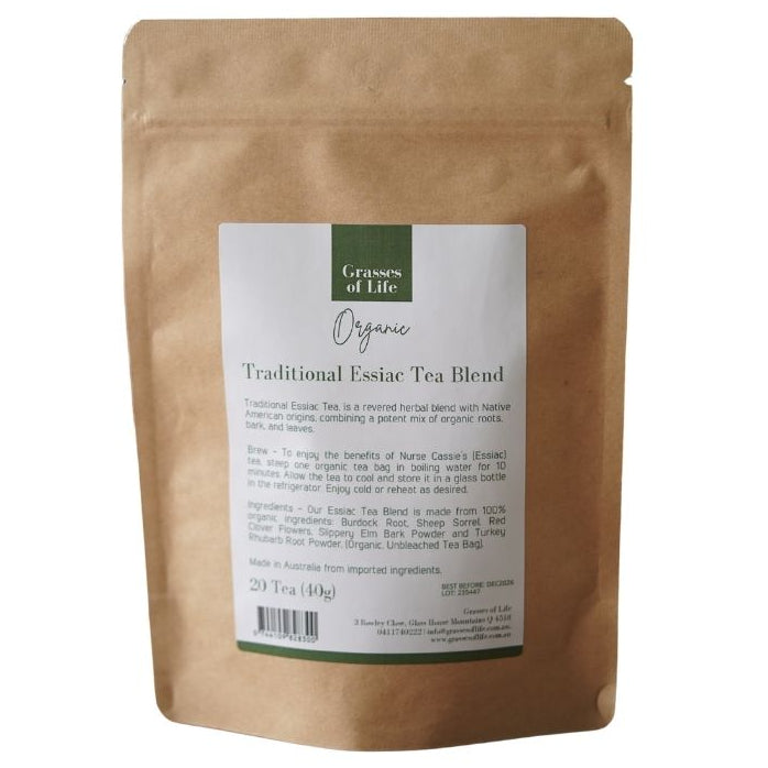 Grasses For Life Organic Essiac 20tb
