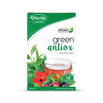 Morlife Herbal Green Antiox Tea 25tb