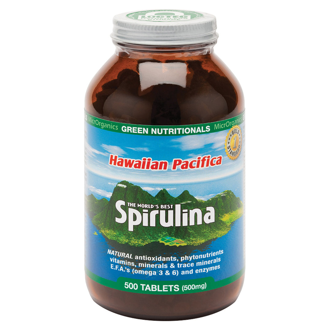 Green Nutritionals Hawaiian Pacifica Spirulina 500t