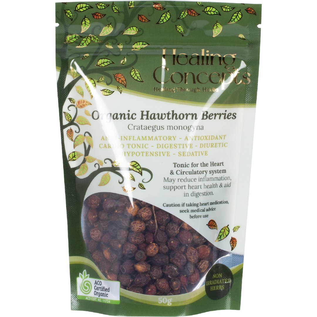 Healing Concepts Organic Hawthorn Berries 50g