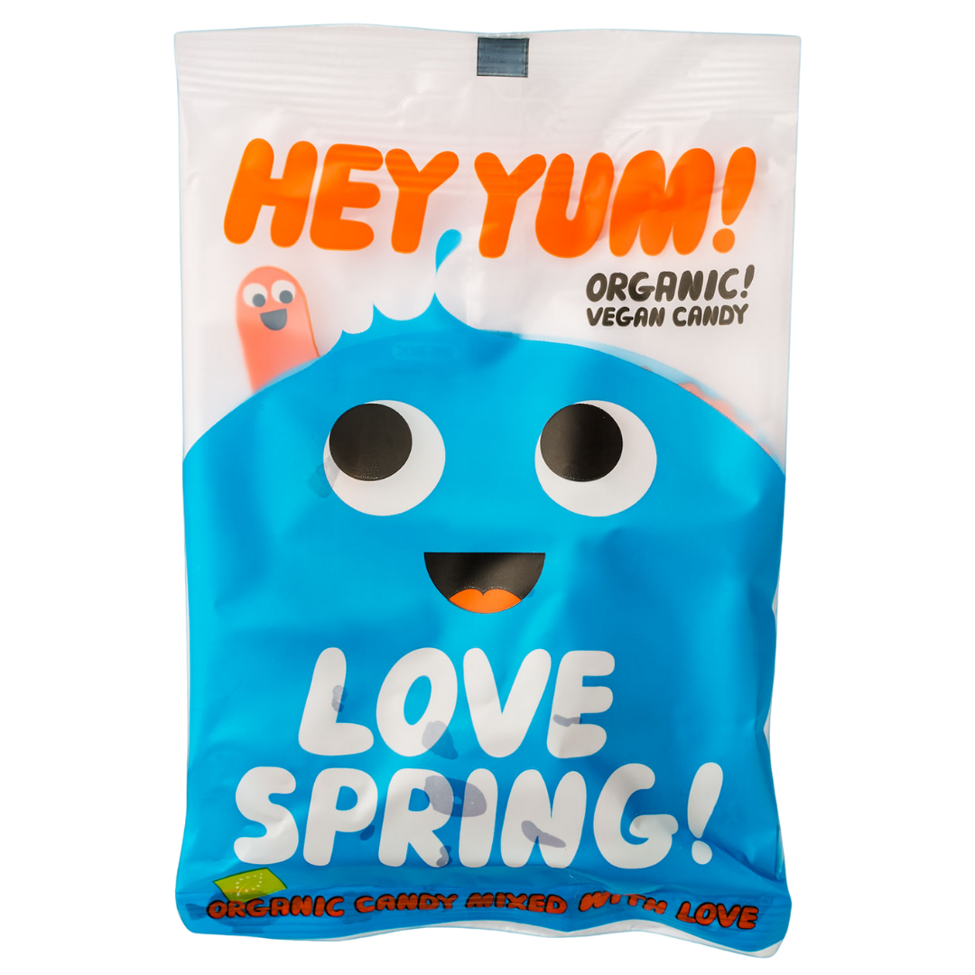 Hey Yum Love Spring Organic Vegan Lollies 50g