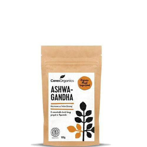 Ceres Organics Ashwagandha Powder 100g