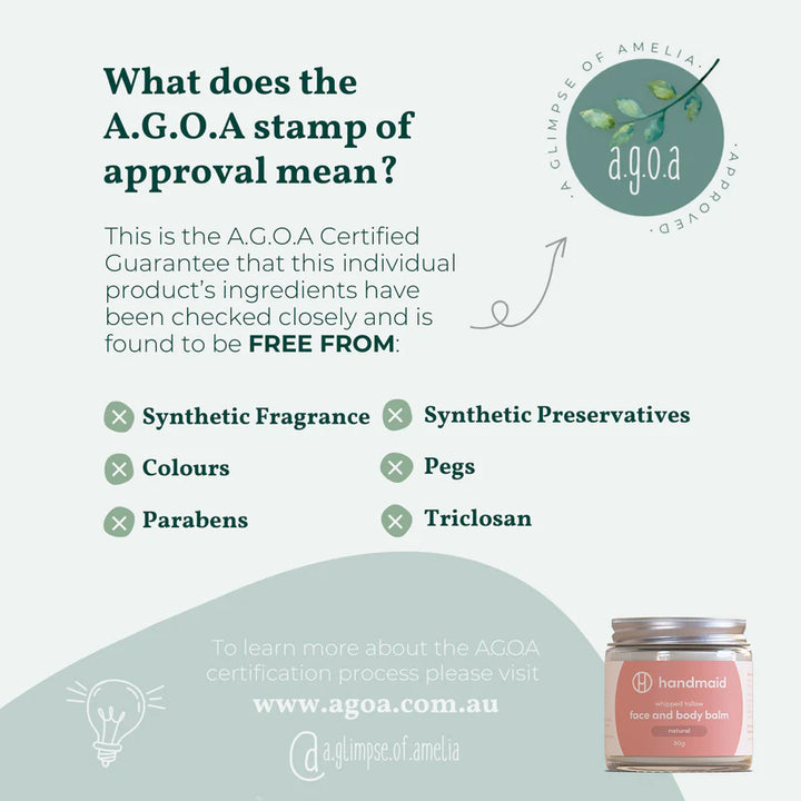 Handmaid Whipped Tallow Face Body Balm Natural 80g