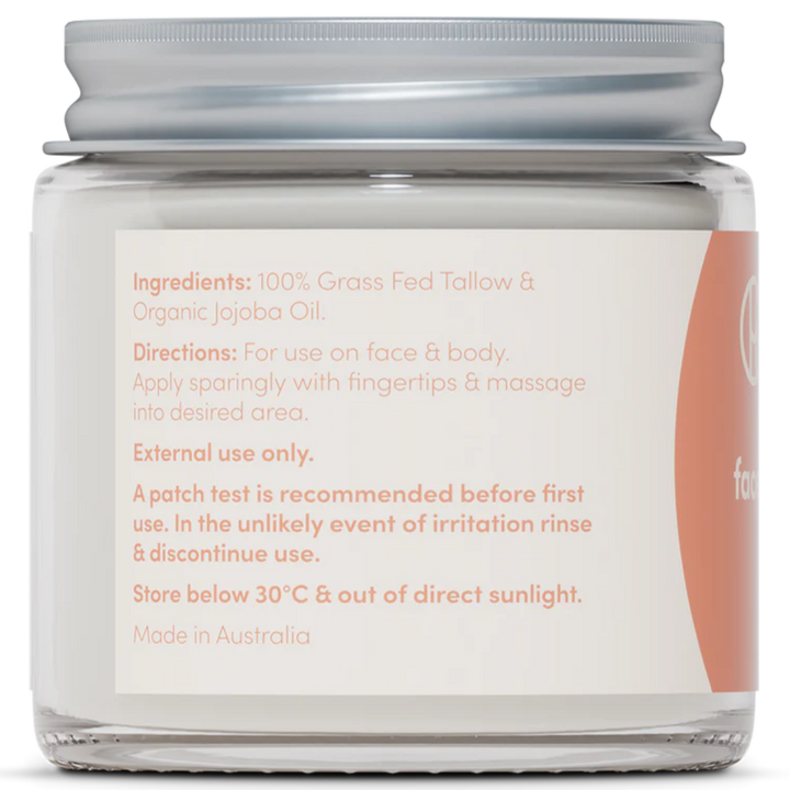 Handmaid Whipped Tallow Face Body Balm Natural 80g