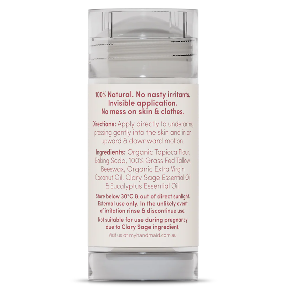 Handmaid Natural Deodorant Clary Sage & Eucalyptus 50g