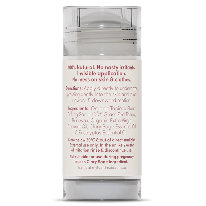 Handmaid Natural Deodorant Clary Sage & Eucalyptus 50g