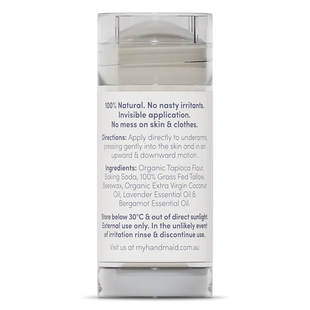 Handmaid Natural Deodorant Lavender & Bergamot 50g