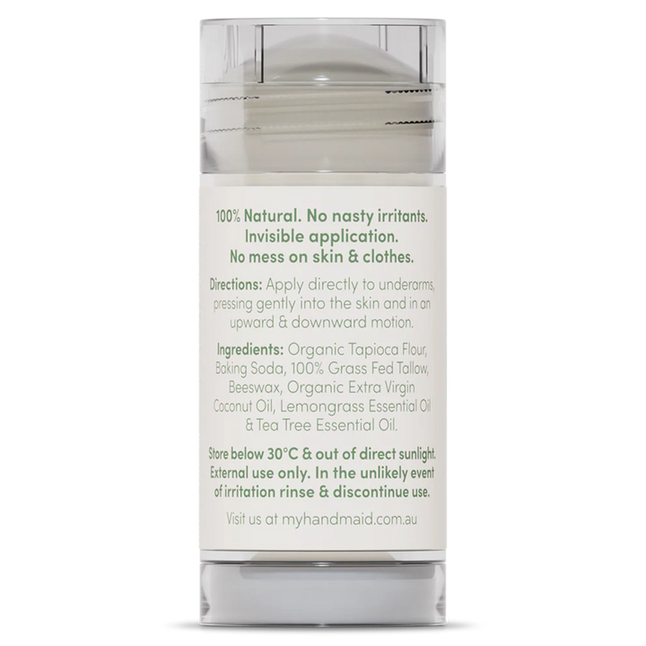 Handmaid Natural Deodorant Lemongrass & Tea Tree 50g