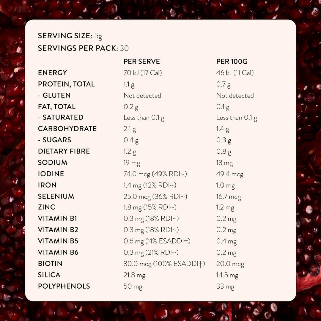Nutra Naturals Hair Ritual Pomegranate 150g