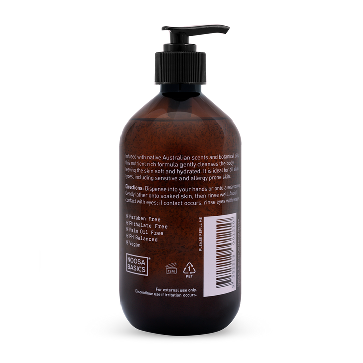 Noosa Basics Body & Hand Wash Rosalina 500ml