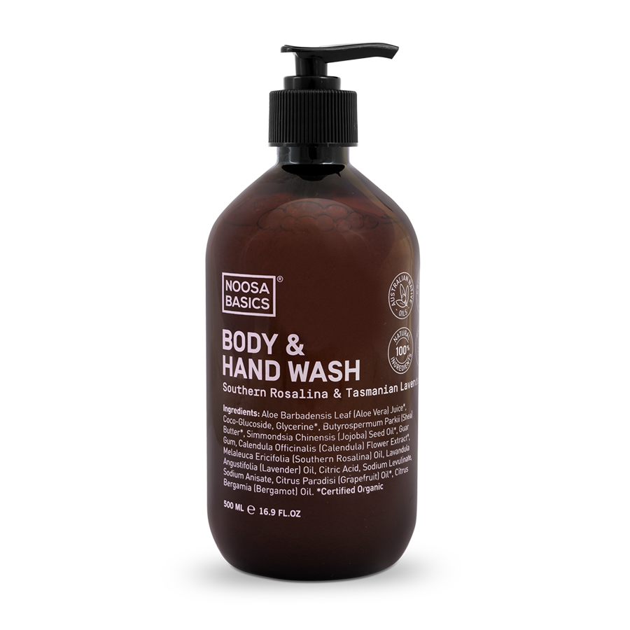 Noosa Basics Body & Hand Wash Rosalina 500ml