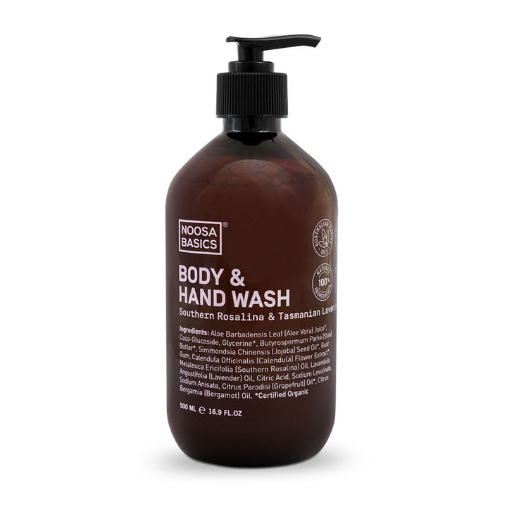 Noosa Basics Body & Hand Wash Rosalina 500ml