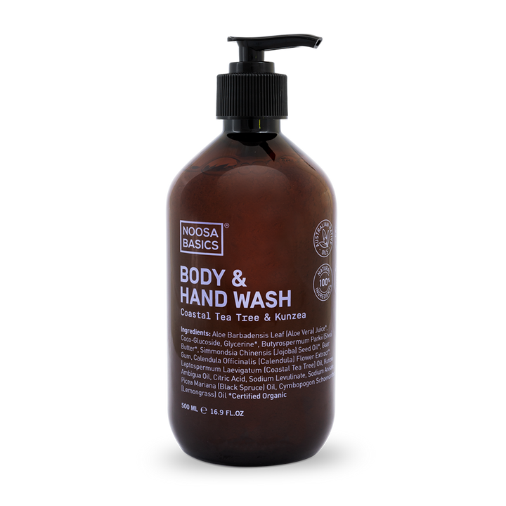 Noosa Basics Body & Hand Wash Tea Tree 500ml