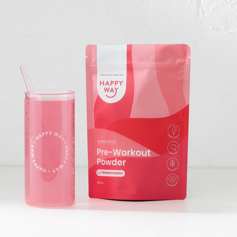 Happy Way Pre Workout Powder Watermelon 250g