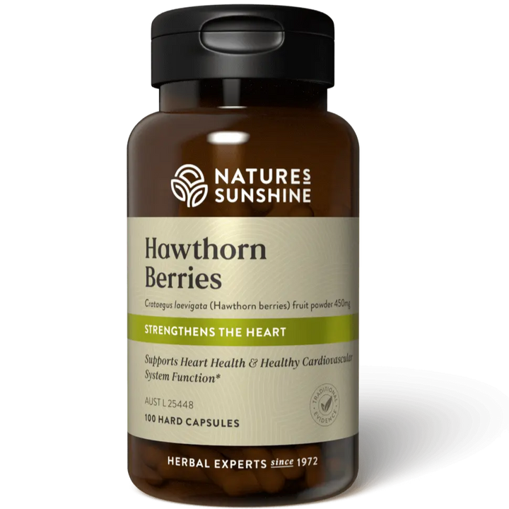 Natures Sunshine Hawthorn Berry 100c