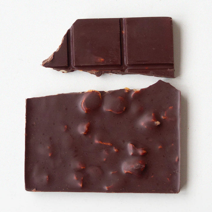 Hunted + Gathered Organic Dark Hazelnut Chocolate 45g