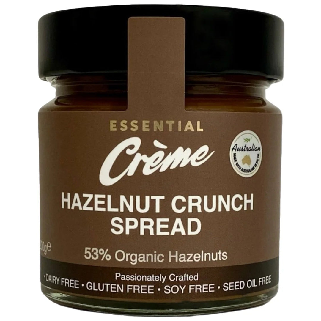 Essential Creme Hazelnut Crunch Spread 200g