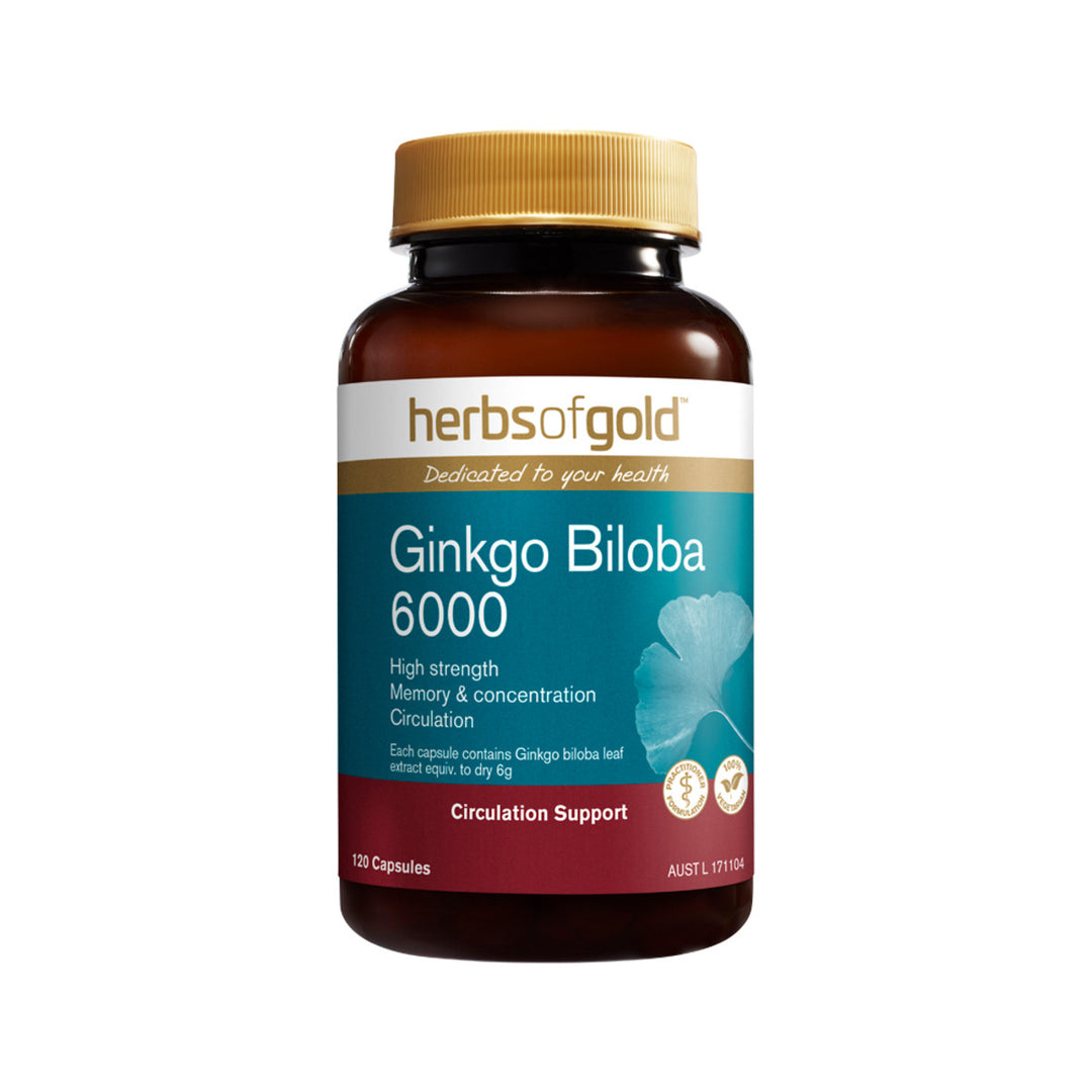 Herbs Of Gold Gingko Biloba 6000