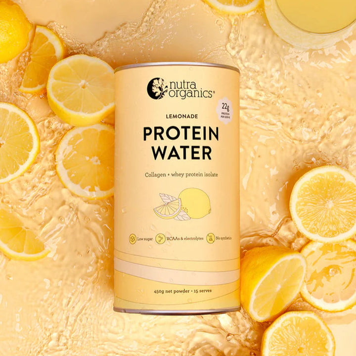 Nutra Organics Protein Water Lemonade 450g
