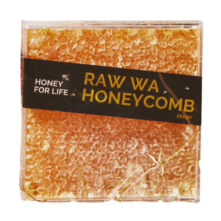 Honey For Life Raw Western Australian Honeycomb 250g