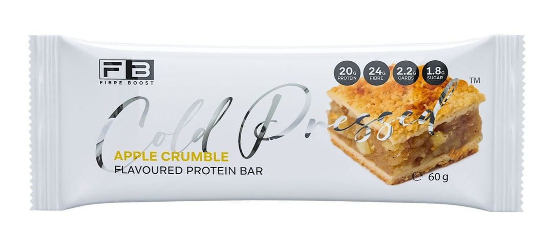 Fibre Boost Cold Pressed Protein Bar Apple Crumble 50g