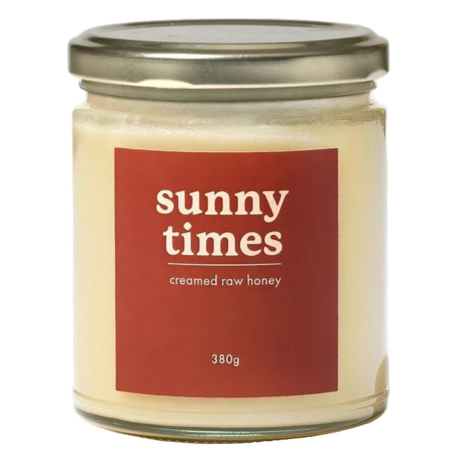 Sunny Times Creamed Raw Honey 380g
