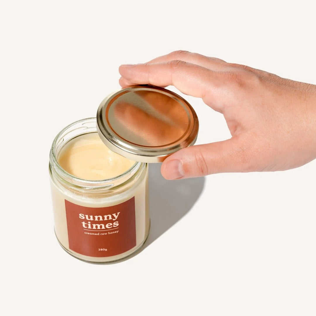 Sunny Times Creamed Raw Honey 380g