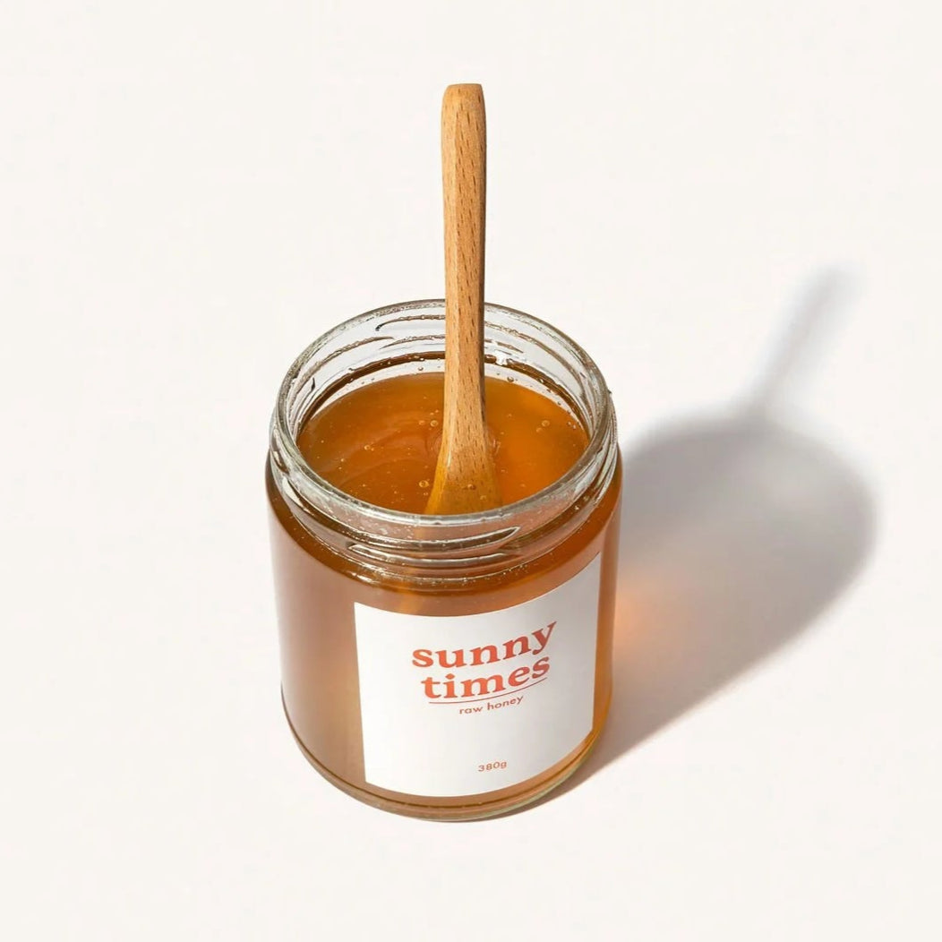 Sunny Times Raw Honey Medium 380g