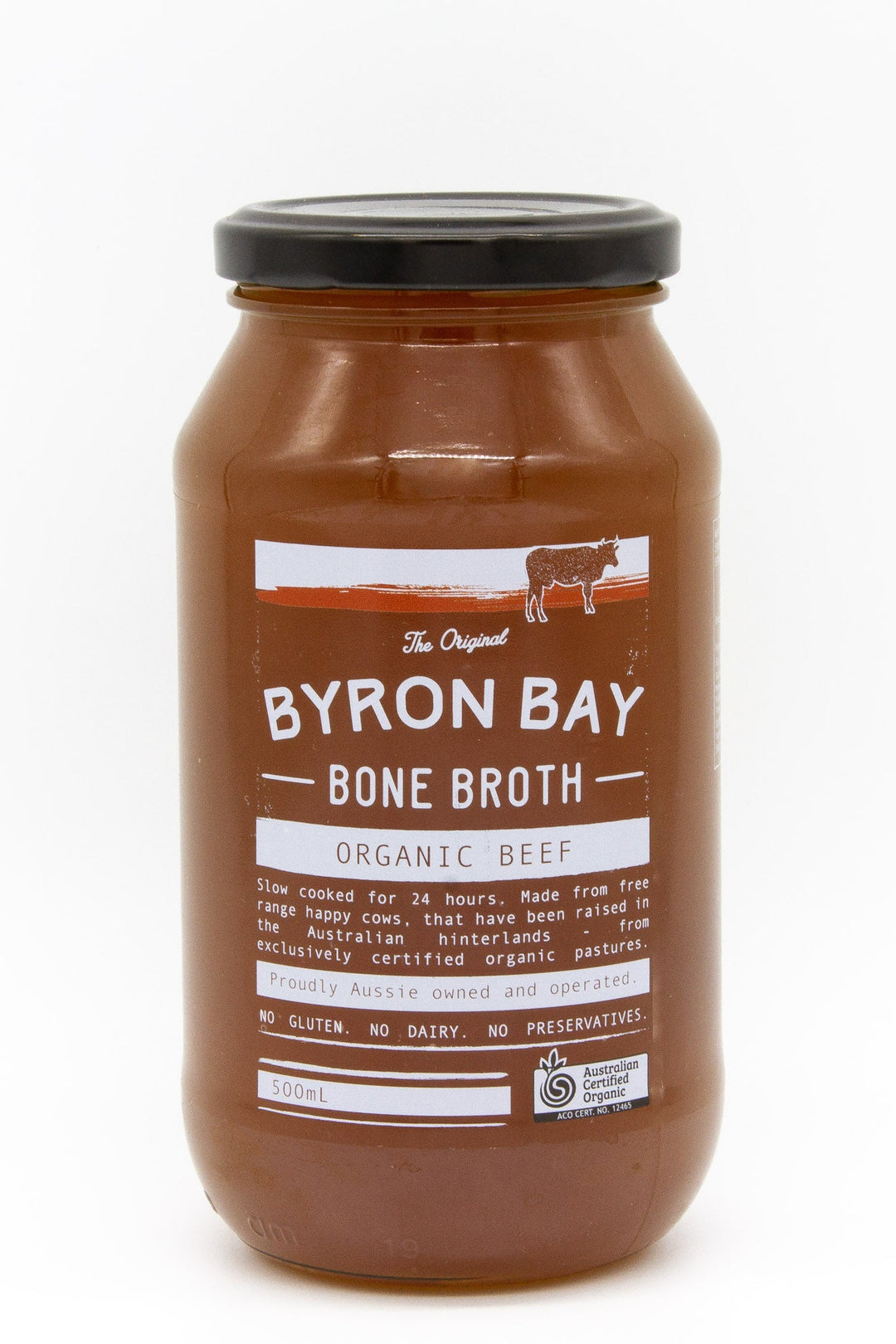 Byron Bay Broth Organic Beef Bone Broth 1l