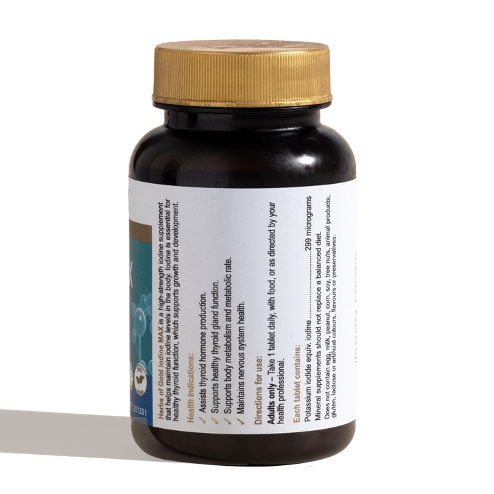 Herbs Of Gold Iodine Max 60t