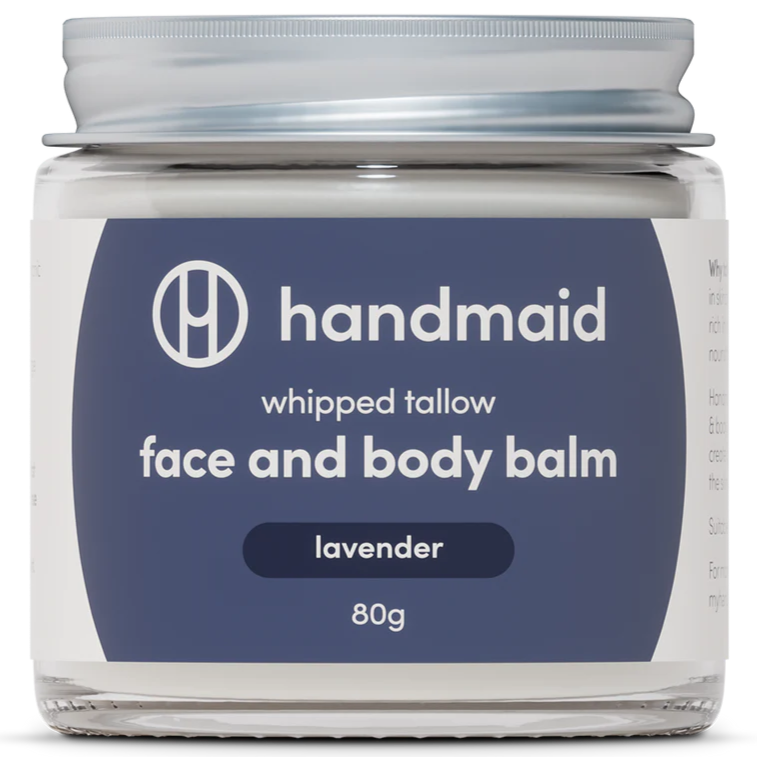 Handmaid Whipped Tallow Face Body Balm Lavender 80g