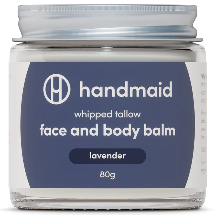 Handmaid Whipped Tallow Face Body Balm Lavender 80g
