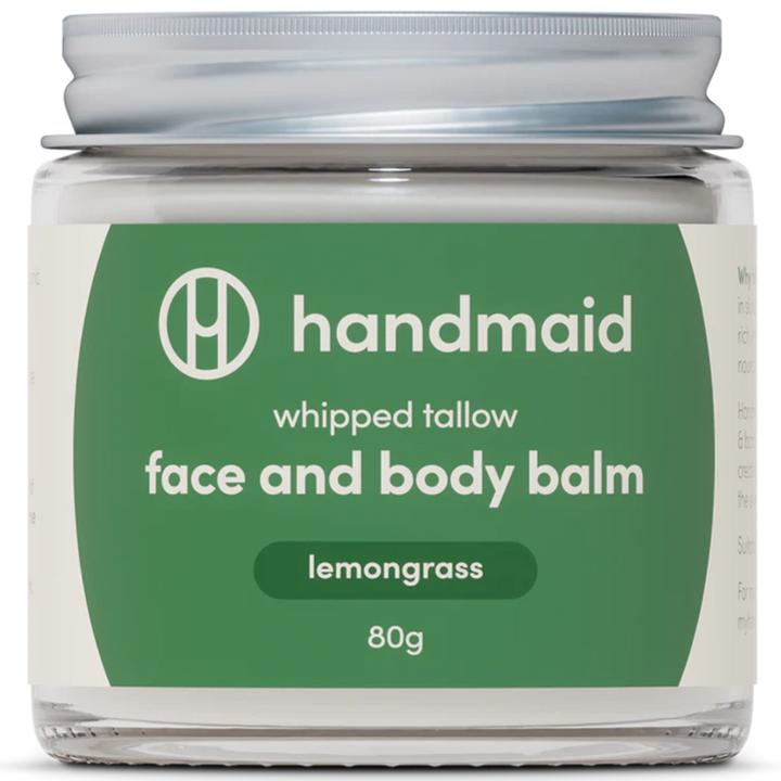 Handmaid Whipped Tallow Face Body Balm Lemongrass 80g