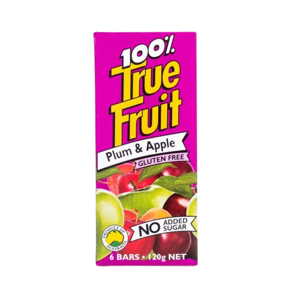 True Fruit Plum & Apple Multipack 6 X 20g