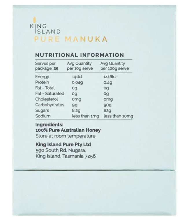 King Island Pure Manuka Mgo 514+ 250g